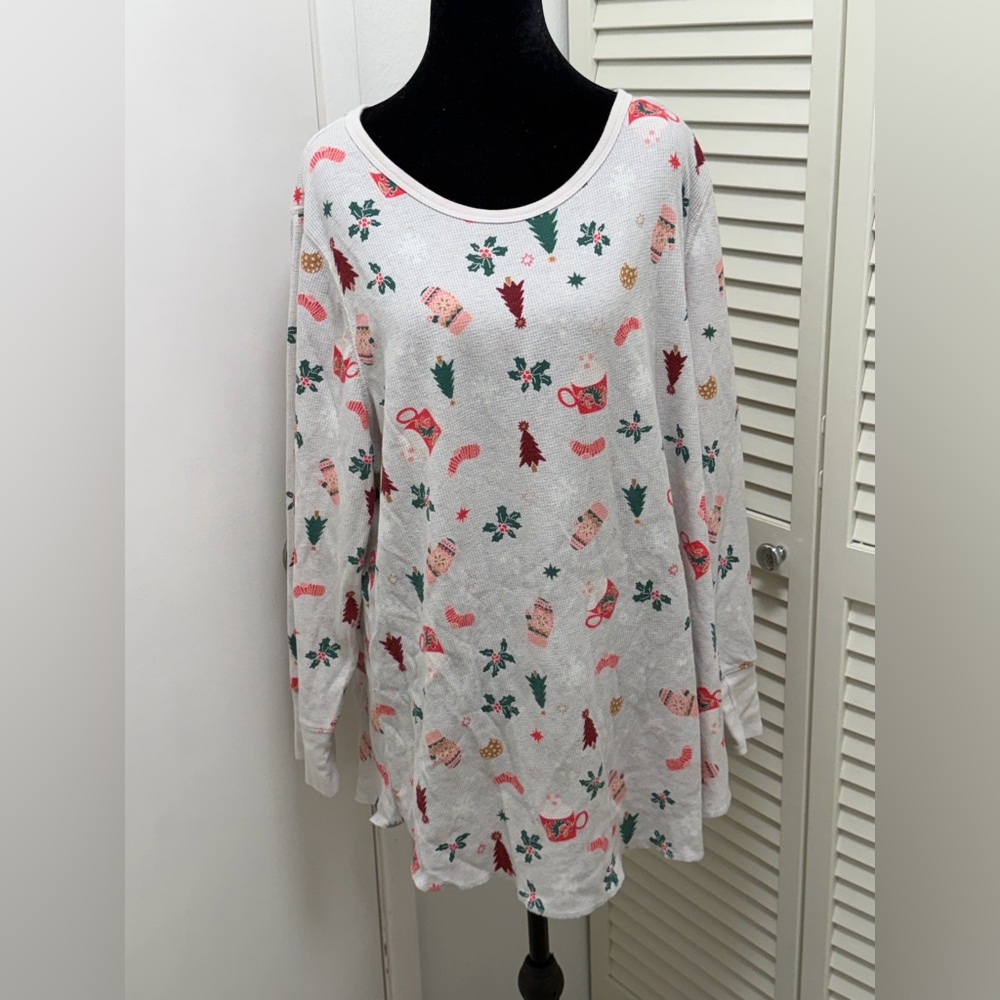 Old Navy waffle pajamas shirt